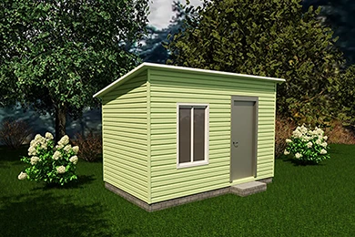 Садовый дом 2.3 x 4